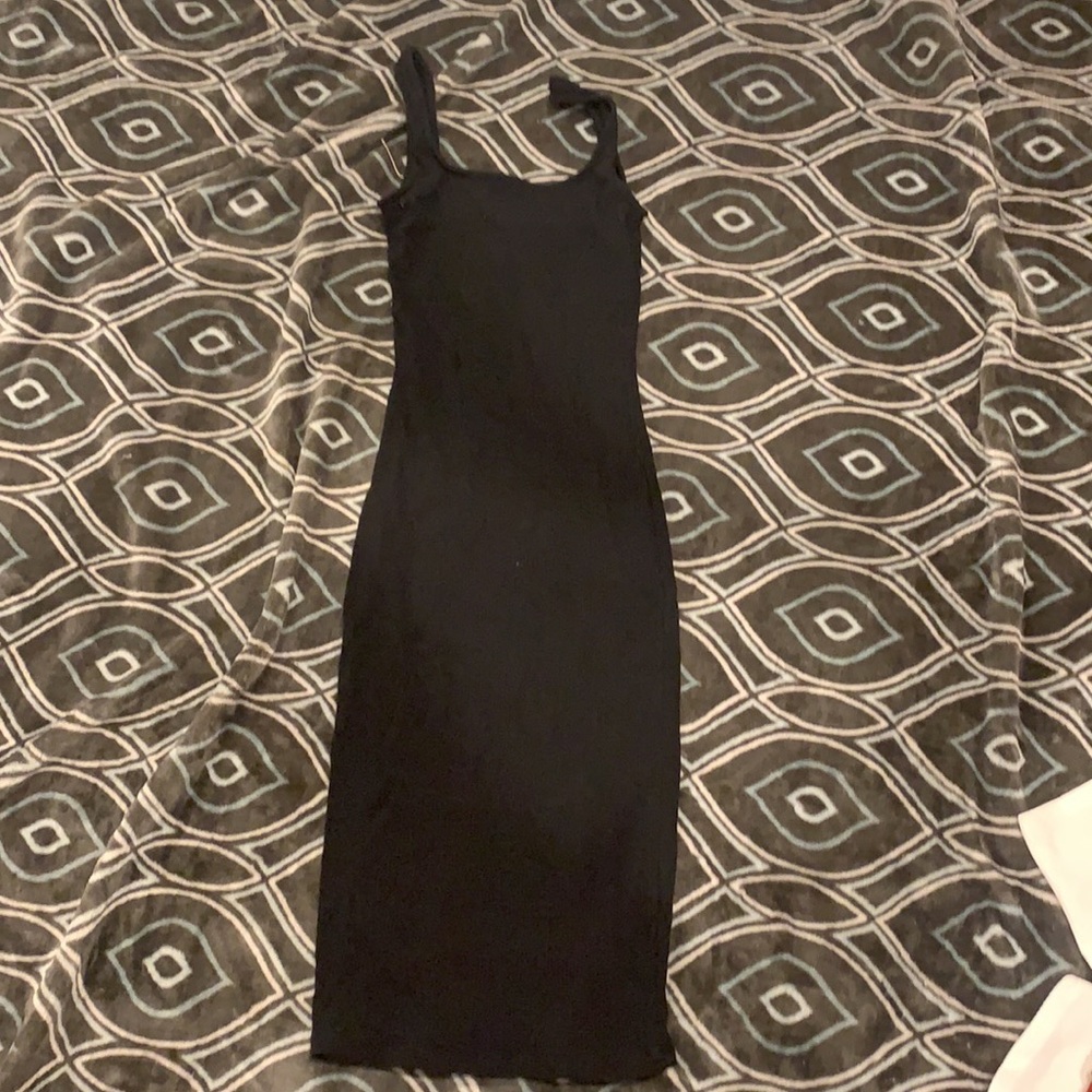 Midi Ribbed tank dress